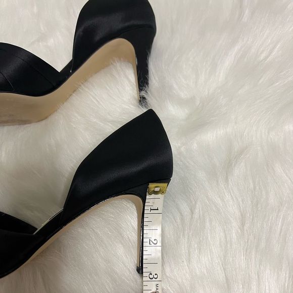 Caparros Black Rhinestone Heels 6 1/2 - Picture 4 of 12